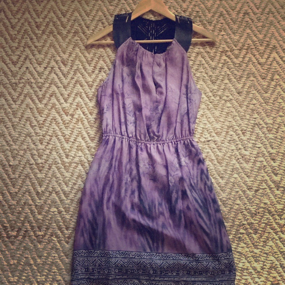Twelfth Street by Cynthia Vincent Silk Print Dress